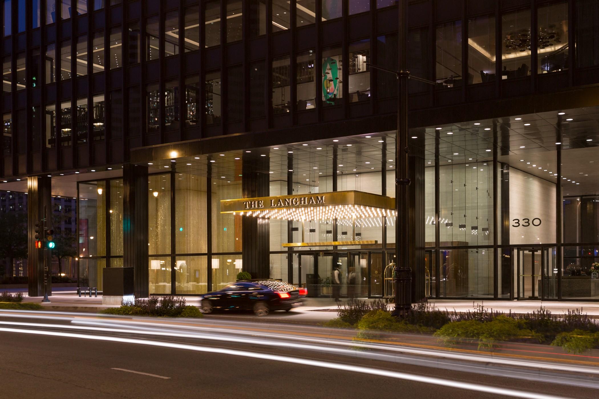 The Langham Chicago Hotel Exterior foto