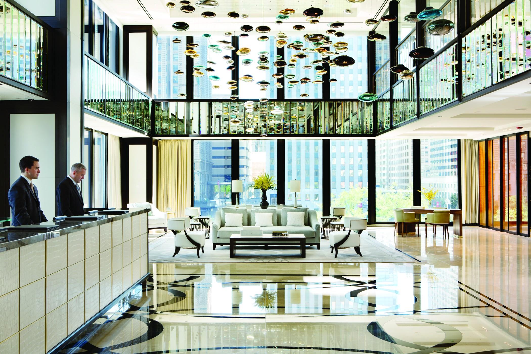 The Langham Chicago Hotel Exterior foto